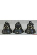 Валдайские колокольчики гравированные черненые