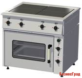Четыре конфорки, с жарочным шкафом