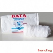 Вата хирургическая стерильная лейко