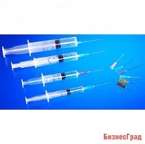 Шприц одноразовый 5мл с иглой 22G 1 1/2 (0,7*40мм) Vogt Medical