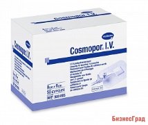 COSMOPOR I.V./Космопор I.V. - Самоклеящаяся повязки для фиксации катетеров: 8х6 см, 1шт.