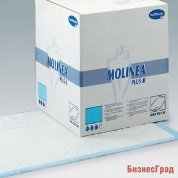 Пеленки Molinea Plus D 60 x 90 1шт. (увеличенная впитываемость)