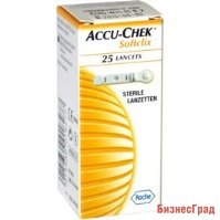 Ланцеты стерильные Accu-Chek Softclix №25 (Акку-Чек Софткликс №25 пакет)