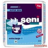 Подгузники Super Seni Extra Large 10шт.