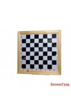 Шахматная демонстрационная доска в деревянной раме