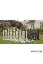 Напольные гигантские шахматы с доской 91