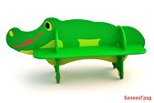 Скамейка детская "Крокодил"