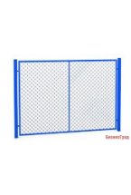 ограждение из сетки (цена со столбом 60*60мм.)