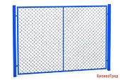 ограждение из сетки (цена со столбом 60*60мм.)