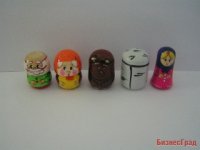 Пальчиковый театр "Маша и медведь", 5 штук