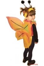 Костюм Бабочка с оранжевыми крыльями детский