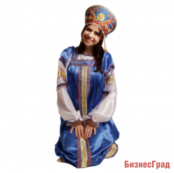 Костюм народный Василиса (василёк) детский