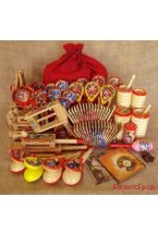 Набор музыкальных инструментов для детского сада "Русский праздник"