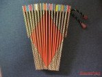 Трещотка пластинчатая мастеровая , роспись выжег 15 пластин