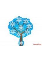 Декоративный элемент "Зимнее дерево"