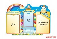Стенд для поздравления именинников