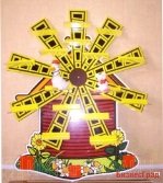 Стенд-подставка для лепки (16 полок)