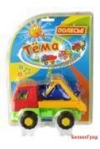 Автомобиль-коммунальная спецмашина "Тёма" (в блистере №2) 165*83*95 мм