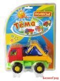 Автомобиль-коммунальная спецмашина "Тёма" (в блистере №2) 165*83*95 мм