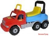 Каталка-автомобиль "Буран" №2 (красно-голубая)