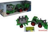 Фермер-техник, трактор-погрузчик с полуприцепом №2 (в коробке)