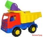 Набор №183: "Мираж" самосвал 290*145*175 мм + лопатка №5, грабельки №5