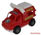 "КонсТрак - пожарная команда", автомобиль (в сеточке)
