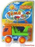 Автомобиль-пожарная спецмашина "Тёма" (в блистере №2) 165*83*95 мм