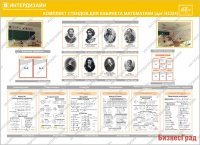 Комплект стендов для кабинета математики