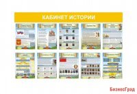 Комплект стендов для кабинета истории РФ
