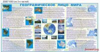 Стенд Географическое лицо мира