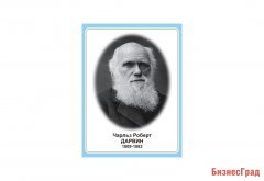 Стенд портрет Чарльз Роберт Дарвин