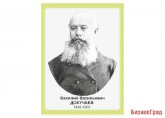 Стенд портрет Докучаев В.В.