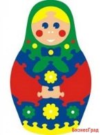 Мозаика мягкая "Матрешка"