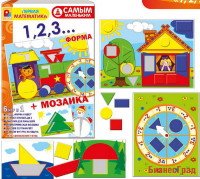 Настольная игра "Форма + мозаика"