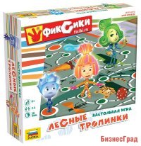 Настольная игра "Фиксики. Лесные тропинки"
