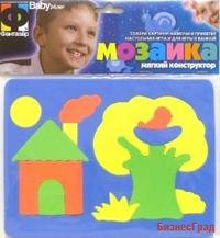 Мягкий конструктор. Мозаика "Домик"