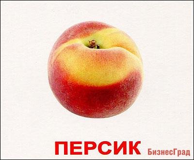 Фрукты, карточки Домана (Вундеркинд с пеленок)