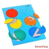 Развивающая игра Сложи круг №2