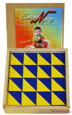 Сложи узор, кубики, дерево, игры Никитина (Световид)