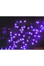 Электрогирлянда 120 голубых LED ламп, 20м, коннектор, уличная, черный каучуковый кабель, (система ЭКСПО), Nord Trade Co.