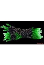 КЛИП ЛАЙТ- СВЕТОДИНАМИКА - на силиконовом проводе ПРЕМИУМ КЛАСС комплект 60м с 600 LED лампами, цвет-зеленый, 24V, светодинамика, уличный, Beauty Led