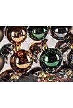 Набор стеклянных шаров ПРАЗДНИЧНЫЙ АККОРД, новогодняя палитра, 26 шаров разных диаметров и фактуры, Koopman International