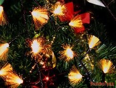 Электрогирлянда с LED-лампами (48 светодиодов) ЗОЛОТЫЕ КИСТОЧКИ, 6,5 м контроллер
