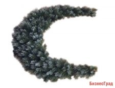 Сваг ЖЕНЕВА заснеженный (хвоя-леска), 180х33 см, Triumph Tree