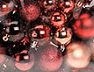 Набор пластиковых шаров ПРАЗДНИЧНЫЙ АККОРД, бургундия, 86 шаров разных диаметров и фактуры, Koopman International