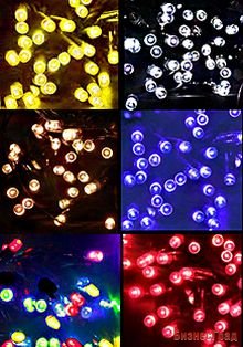 Электрогирлянда НИТЬ 100 LED ламп, цвета в ассортименте, 10 м, коннектор, уличная, черный каучуковый провод, 230V, LEGOLED