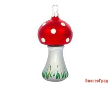 Елочная игрушка МУХОМОР, ЕЛОЧКА