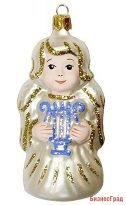 Елочная игрушка АНГЕЛ, ЕЛОЧКА
