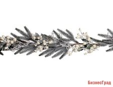 Гирлянда заснеженная БЕЛЫЙ ШТРИХ, 180 см, Edelman